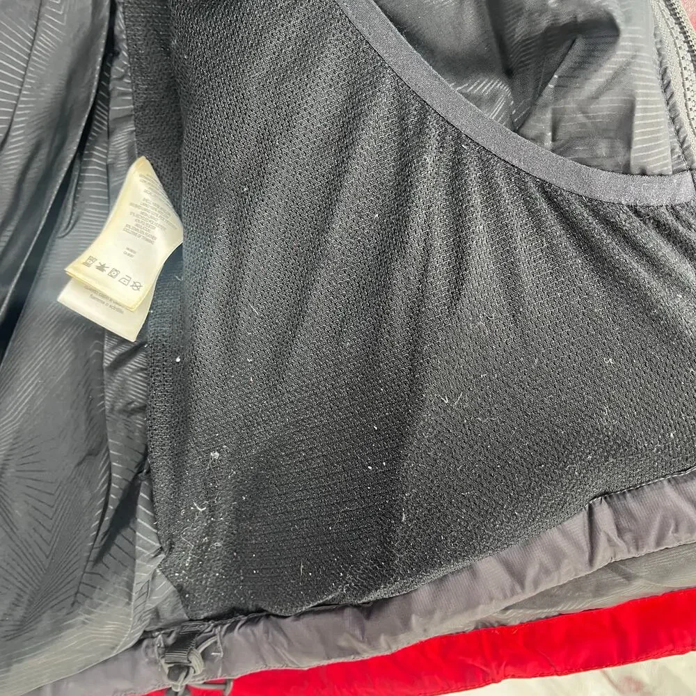 Columbia Titanium Omni-Heat 3-in-1 Ski Jacket Red Black Mens Medium M
